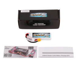 GENS ACE LIPO - 2S 800 mAh 7.4V (30C) s XT30 Plug