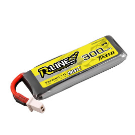 GENS ACE LIPO TATTU R-Line FPV serie - 1S 300mAh 3.8V 1S1P HV (95C) Version 1.0