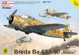 1:72 Breda Ba-65A-80 ″Nibbio″ In Italian Services