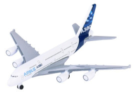 Majorette-Metallverkehrsflugzeug - Airbus A380