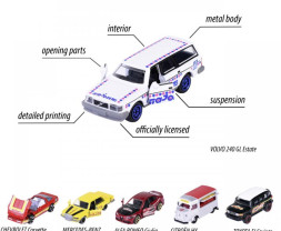 1:64 Majorette Anniversary Edition Premium-Auto – Volvo 240 GL Estate
