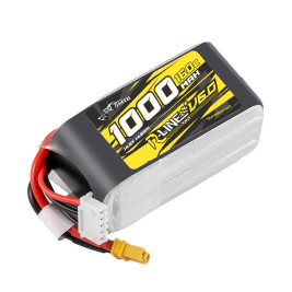 Gens ace LiPo Tattu R-Line V6 - 4S 1000mAh 14,8V 4S1P ST (160C) XT60 Plug