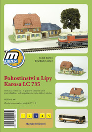 1:100 Gastfreundschaft in Lípa und Fernbus Karosa LC 735 (Ausschnitt)