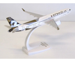 1:200 Airbus A321-251NX, Etihad Airways Mid, 2010s Colors (Snap-Fit)