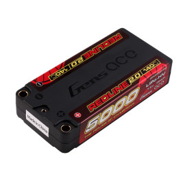 GENS ACE LiPo Redline Serie 2.0 - 2S 5000mAh 7,6V Hochspannung 2S1P (140C)