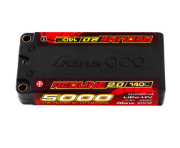 GENS ACE LiPo Redline Serie 2.0 - 2S 5000mAh 7,6V Hochspannung 2S1P (140C)