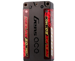 GENS ACE LiPo Redline Serie 2.0 - 2S 5000mAh 7,6V Hochspannung 2S1P (140C)