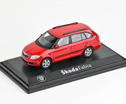 1:43 Škoda Fabia II Combi (2007) – roter Corrida