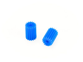 PN Racing PNWC Machine Cut Delrin 64P 16T Long Pinion Blue (2 pcs)