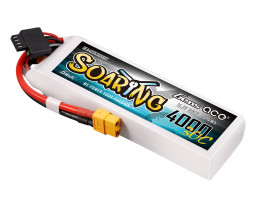 GENS ACE SOARING G-TECH LIPO - 3S 4000 mAh (30C) s konektoremf XT60