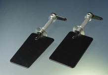 Ruder für Schiffe trapezförmig 30 x 23 mm