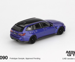 1:64 BMW M3 Competition Touring Portimao Blue Metallic blistr