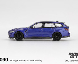 1:64 BMW M3 Competition Touring Portimao Blue Metallic blistr