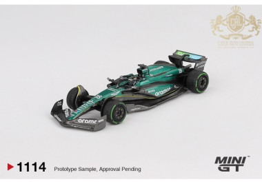 1:64 ASTON MARTIN AMR24 nr.18 LANCE STROLL CANADIAN GP 2024 - blistr