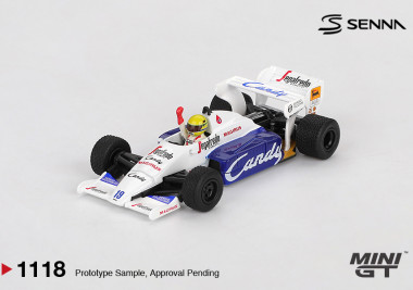 1:64 Toleman TG184 #19 Ayrton Senna 1984 Monaco Grand Prix 2nd Place
