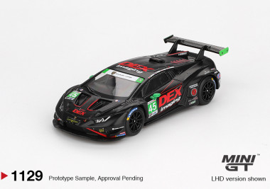 1:64 Lamborghini Huracán GT3 EVO2 #45 No. 45 DEX Imaging 2024 IMSA Daytona 24 Hrs