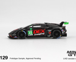 1:64 Lamborghini Huracán GT3 EVO2 #45 No. 45 DEX Imaging 2024 IMSA Daytona 24 Hrs