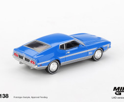1:64 Ford Mustang Mach 1 Grabber Blue