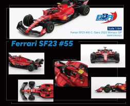 1:64 FERRARI SF23 nr.55 C. SAINZ MONACO GP 2023