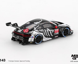 1:64 Porsche 911 GT3 R #77 AO Racing 2025 IMSA Petit Le Mans-blistr