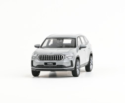 1:43 Škoda Kodiaq II (2023) – Grauer Stahl