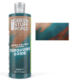 Water Soluble Patina Turquise Oxide 240ml - patina rozpustná ve vodě