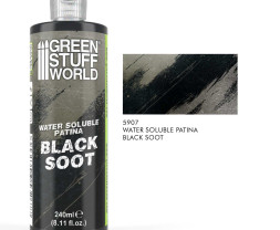 Water Soluble Patina Black Soot 240ml - patina rozpustná ve vodě
