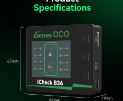 Gens ace iCheck B36 Smart RC Battery Checker