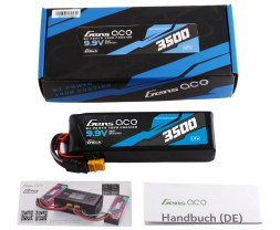 Gens Ace Mini G-Tech LiFe - 3S 3500mAh 9.9V 3S1P (20C) Battery Pack přijímačové