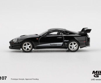 1:64 Toyota Supra VeilSide Combat V-II Black - blister