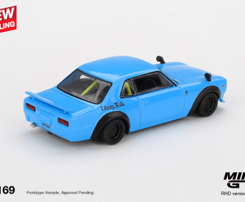 1:64 Nissan LB Works HAKOSUKA Baby Blue
