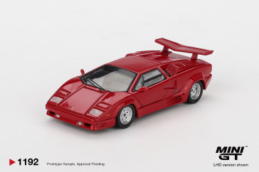 1:64 Lamborghini Countach 25th Anniversary Red