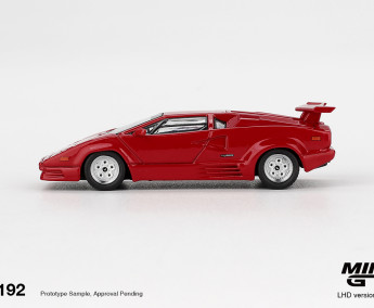 1:64 Lamborghini Countach 25th Anniversary Red - blister