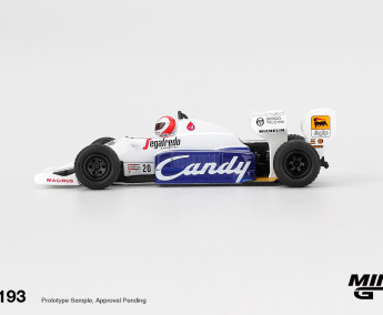 1:64 Toleman TG184 20 Johnny Cecotto 1984 Monaco Grand Prix - blister