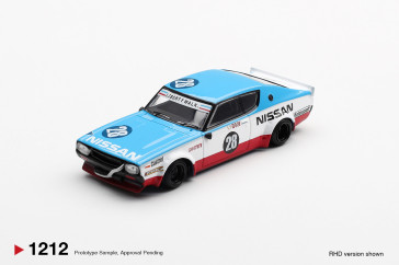 1:64 NISSAN GT-R (KPGC110) SKYLINE KENMERI LIBERTY WALK NISSAN RACING 75 CONCEPT 2024 - blister