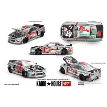 1:64 Nissan Skyline GT-R (R34) Kaido Star Racing V1