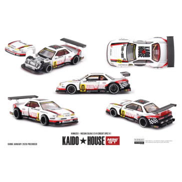 1:64Nissan Silvia S13-R Circuit Spec V1 - Kaido House