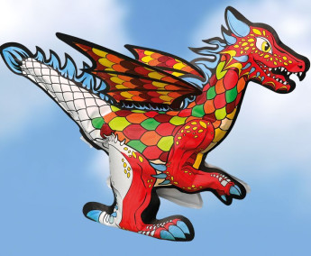 MAGIC DRAGON - nafukovací omalovánka