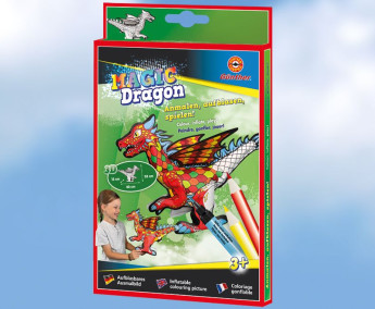 MAGIC DRAGON - nafukovací omalovánka