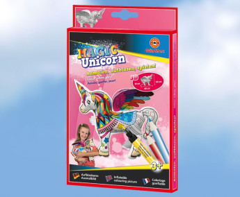 MAGIC UNICORN - nafukovací omalovánka