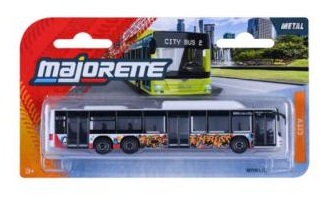 Majorette City MAN Autobus - Lions City (White Graffiti)