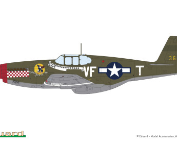 1:32 North American P-51B/C Mustang Birdcage canopy (Hybrid edition)