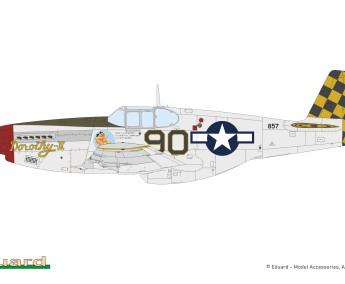 1:32 North American P-51B/C Mustang Birdcage canopy (Hybrid edition)