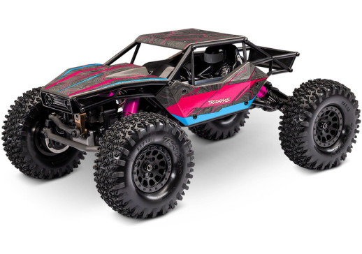 Traxxas TXC-4M 1:18 Extreme Crawler RTR růžový