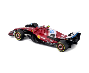 Bburago – FORMULA RACING Ferrari SF-25.2025, 44 Lewis Hamilton, 1:64